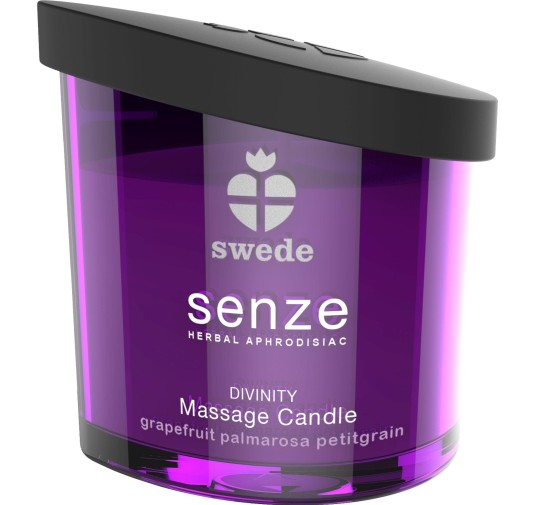 Swede - Senze Divinity Massage Candle Grapefruit Palmarosa Petitgrain